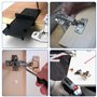 Lot de 4 Gabarits de Perçage pour Charnières Perçages de Pots 35mm,26mm et 40mm,Gabarit pour Montage de Portes de Meubles,Plaque