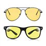 2 pièces de lunettes de conduite