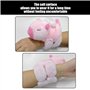 OAOSDH 1 Morceau De Jouet Rose en Peluche Capybara, Cercle De Bracelet De Dessins Animés Mignons, Jouet en Peluche Animal Créati