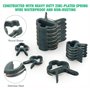 ANCLLO Lot de 20 Pinces Douces pour Plantes et Fleurs - Clips de Support Réglable pour Plantes Caches de Tuteurs de Jardin Struc
