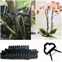 ANCLLO Lot de 20 Pinces Douces pour Plantes et Fleurs - Clips de Support Réglable pour Plantes Caches de Tuteurs de Jardin Struc