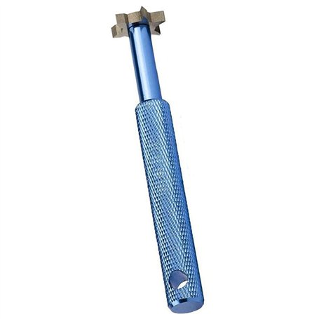 ANCLLO Aiguiseur de club de golf avec 6 têtes de nettoyage - Outil de nettoyage parfait pour rainurer - Cale en alliage solide -