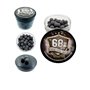 100 x Premium Quality Hard Mix Rubber Steel Balls Paintballs Reballs for Pistols in 68 Cal. Paintball Shooting Self Defense Bill