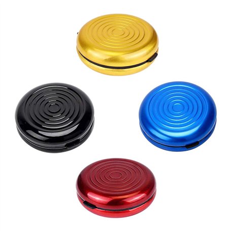 iPobie 4 Pièces Boîte de Rangement pour Pièces de Monnaie en Euros