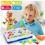 237 Pcs Jeu de Construction 3D Puzzle Bricolage Educatif