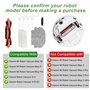 Fervalyna Accessoires Rechange Compatible avec Xiaomi Mi Robot Vacuum-Mop 2S / Mop Pro / STYJ02YM / XMSTJQR2S, 1 Brosse Principa
