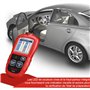 Autel Outils de Diagnostic Auto OBDII Lecteur de Code avec Menu en Français Lecture et Effacement des Codes d'Erreur Scanner OBD
