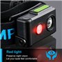 SUNBLESA Gen 2 Lampe frontale à DEL légère 365 lumens – Lampe frontale à 2 lumières blanches et rouges pour adultes et enfants –