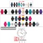 WRISTARMOR Lot de 2 bracelets de rechange en silicone pour Swatch 19 mm étanche avec outil