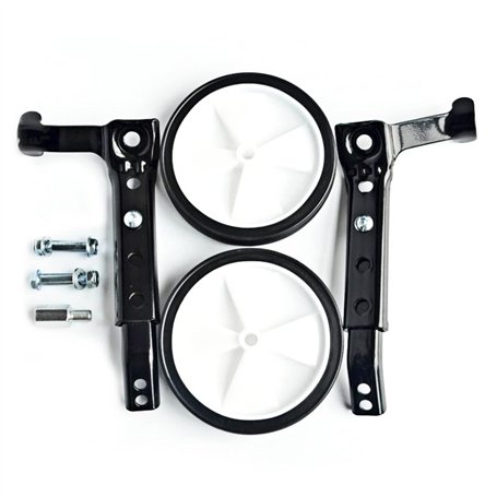 Lot de 2 roues stabilisatrices pour vélo d'enfant - 18 20 22 24 pouces - Roues stabilisatrices universelles - Poids : 100 kg - R