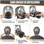 Sosvulix Les masques à gaz réutilisables sont utilisés pour la peinture par pulvérisation, les pesticides, l'industrie chimique,
