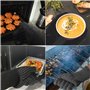 Newpop Gants de Barbecue, Universel Gants Four Anti Chaleur Jusqu'à 800°C, Antidérapants Silicone Ignifuge Gant Cuisine avec Pro