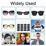 iCovalescent 20 Paires Coussinet Lunettes Nez, Antidérapants Coussinets de Nez à Lunettes Auto-Adhésives, pour Lunettes de Solei