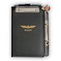 DESIGN 4 PILOTS Design4Pilots Organiseur pour planchettes professionnelles pour pilotes Noir Taille A5