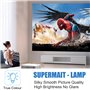 Supermait EP33 Lampe ampoule bulbe de projecteur de remplacement avec boîtier Compatible avec Elplp33 Compatible avec EMP-TW20 E