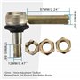 GOOFIT 12mm - 14mm Biellette Réglage Tie Rod End Remplacement pour Go Karts Quad Buggy ATV