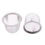 sourcing map 2pcs Filtre Théière Maille Thé Infuseur Filtre Tisane Crépine Filet Thé Panier Passoire épice métallique en Acier I