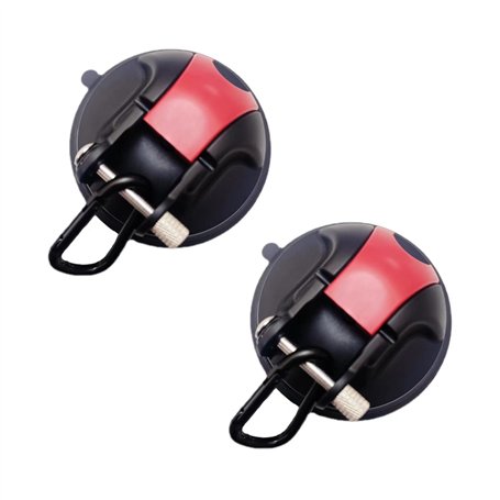 Lot de 2 crochets à ventouse. Augmentez la taille de la ventouse et disposez d'une super puissance d'aspiration