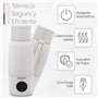Chauffe-lait intelligent pour bébé d'une capacité de 500 ml, température réglable, chauffe-lait maternel portable et sans fil, c