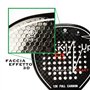 KEKKUPFIT - Raquette DE Padel - Raquette DE Padel pour Homme - Pro - Fibre DE Carbone 12K - Fibre DE Carbone 100% - Drop - ÉQUIL