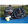 KEKKUPFIT - Raquette DE Padel - Raquette DE Padel pour Homme - Pro - Fibre DE Carbone 12K - Fibre DE Carbone 100% - Drop - ÉQUIL