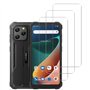 Vuciya Lot de 3 Verre Trempé Compatible avec Blackview BV5300/BV5300 Pro/BV5300 Plus Protection Écran 9H Dureté Vitre Film Résis