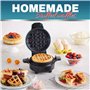 Elite Gourmet EWM380M Gaufrier avec plaques antiadhésives, pour gaufres épaisses et moelleuses de 3,8 cm, sandwichs et diverses 