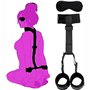 Bdsm Menottes Sex Lit Menotte Femme Sexy érotique SM Kits de Bondage Kit Bdsm Retenue et Bondage Sex Toýs Couple Accessoires Jo