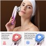 Appareil Radiofréquence Lifting Visage, Ibtyzo Appareil Visage Lifting EMS Appareil Anti Rides Visage 6 en 1 RF Masseur Visage R