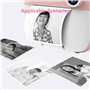 Rouleau Appareil Photo Enfant FHISKUNYU - Papier Thermique de 57x30mm, Pack de 20 Rouleaux, Papier Appareil Photo Enfant de Qual