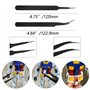 BGTXINGI Lot de 24 outils de base pour modélisme Gundam - Kit d'outils de réparation et de fixation