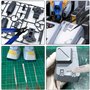 BGTXINGI Lot de 24 outils de base pour modélisme Gundam - Kit d'outils de réparation et de fixation