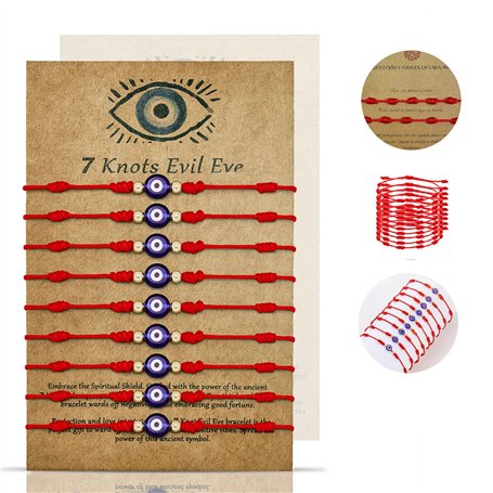 bracelets à cordon rouge