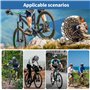 Chaîne de vélo - Kit Réparation Chaîne Vélo - Alliage d'Aluminium - Outil Démonte Chaîne - Pour Réparer Chaînes VTT et Vélo de C