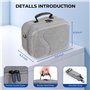 Sac de Voyage Grande Capacité pour Meta Quest 3, Compatible avec Kiwi Design/BOBOVR Elite Strap avec Batterie et Autres Accessoi