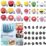 Lrocotanc Kit Complet Pâtisserie Professionnel - 42 Pièces en Acier Inoxydable, 30 Douilles + Poches à Douille + Accessoires pou