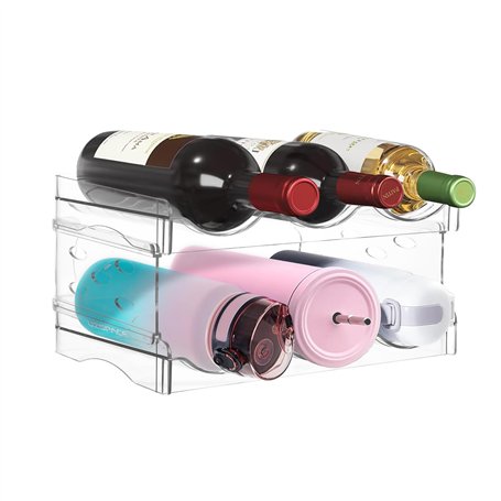 Range Bouteille - Range Bouteille Frigo - 2 Pièces Range Bouteille Vin