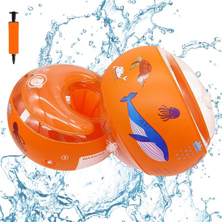 JXAXD Brassards de natation pour enfants de 1 à 6 ans