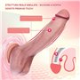 Gode Silicone Ventouse Réaliste 20cm, Godemichet Realistes Anal G-Spot Sex Toýs Pour Homme & Femme & Débutante & Couple, Soft Di