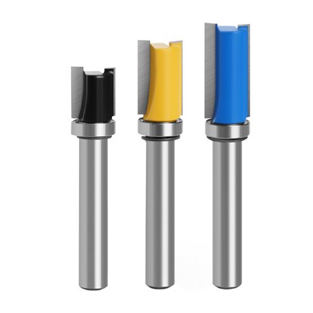 3 Pièces Fraise Defonceuse 8mm