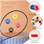 UTMACH Amortisseur Raquette Tennis 12 Pcs Amortisseur en Silicone Lettre Amortisseur Tennis Vibrations de Colored Anti Vibration