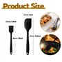 Lot de 5 pinces de cuisine en silicone résistantes à la chaleur - Avec pince métallique verrouillable - Pointes en silicone sans