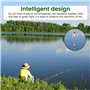 Lot de 3 flotteurs de pêche LED avec détecteur de touche - Avec détecteur de gravité et base - Accessoires de pêche pour la zone
