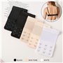 6 PièCes Extension De Soutien Gorge, Prolongateur Soutien Gorge, 3 RangéEs, 2 Crochets, 3 Crochets, Rallonges De Fermeture De At