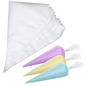 Zuofan 100 Pcs Poches à Douilles 30CMX20CM avec Design Antidérapant pour Deco Gateau