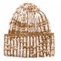 Michael Kors Bonnet pour femme - Bonnet en laine - Bonnet d'hiver - Taille unique - Bonnet tricoté - Laine acrylique douce - Log