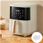 LEKEFETO Airfryer Accessoires pour friteuse à air chaud à 3 étages pour Ninja Foodi Dual Zone AF300EU/ AF400EU, Air Fryer Rack m