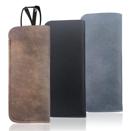 MeoZynxadril 3 pièces étui Lunettes Souple