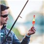GOMETY Lot de 27 flotteurs de pêche avec fil de pêche et hameçons (5#, 7#, 9#) avec plomb fraisé, pour pêche à la truite, anguil