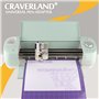 CRAVERLAND Adaptateur Universel De Stylo Pour La Machine à Découper Cricut Explore 3/Air 2/Air/Explore/Maker 3/Maker, Un Adaptat